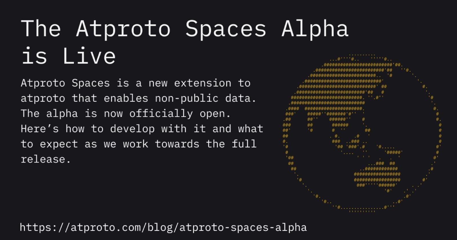 Иллюстрация из материала AT Protocol об альфе Spaces