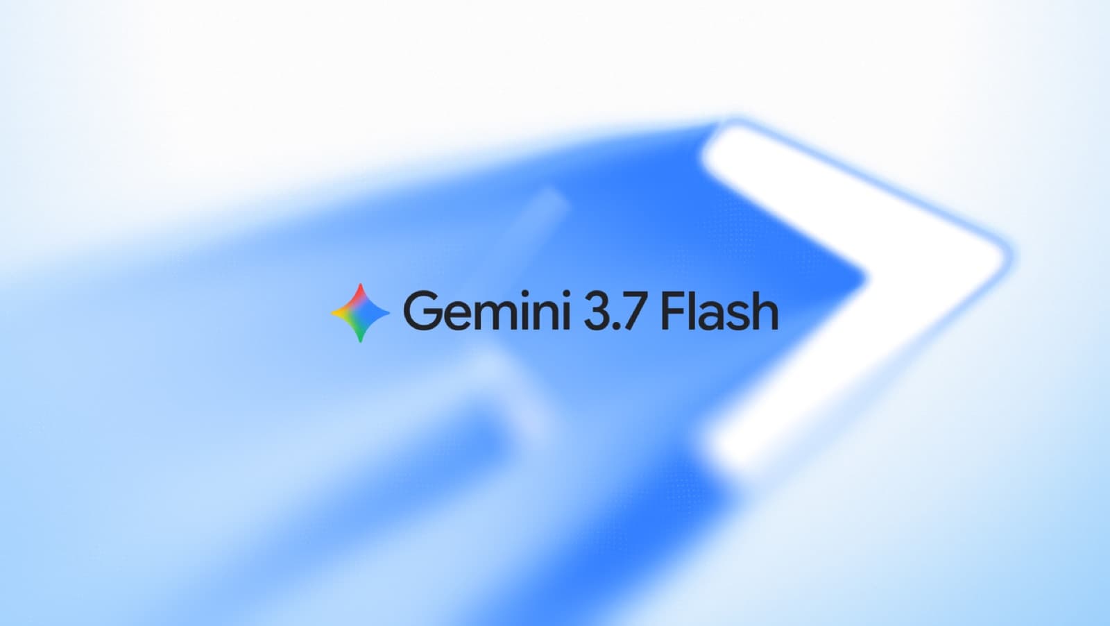 Официальный арт Gemini 3.7 Flash из блога Google