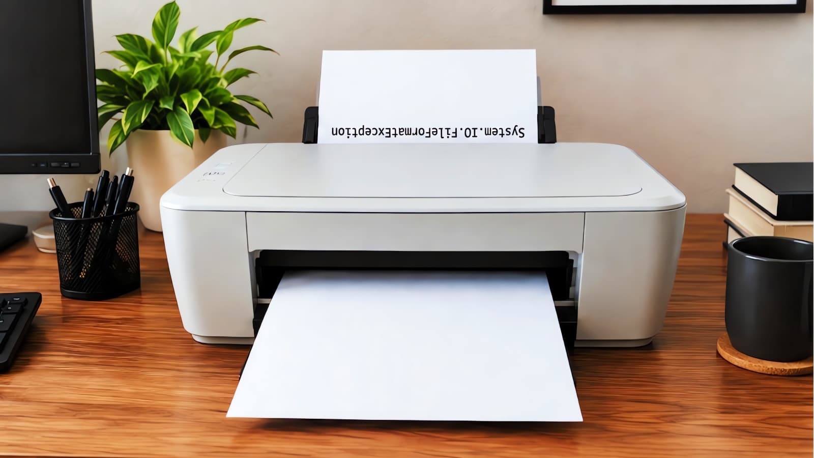 Cover image from BleepingComputer’s report on the WPF printing breakage