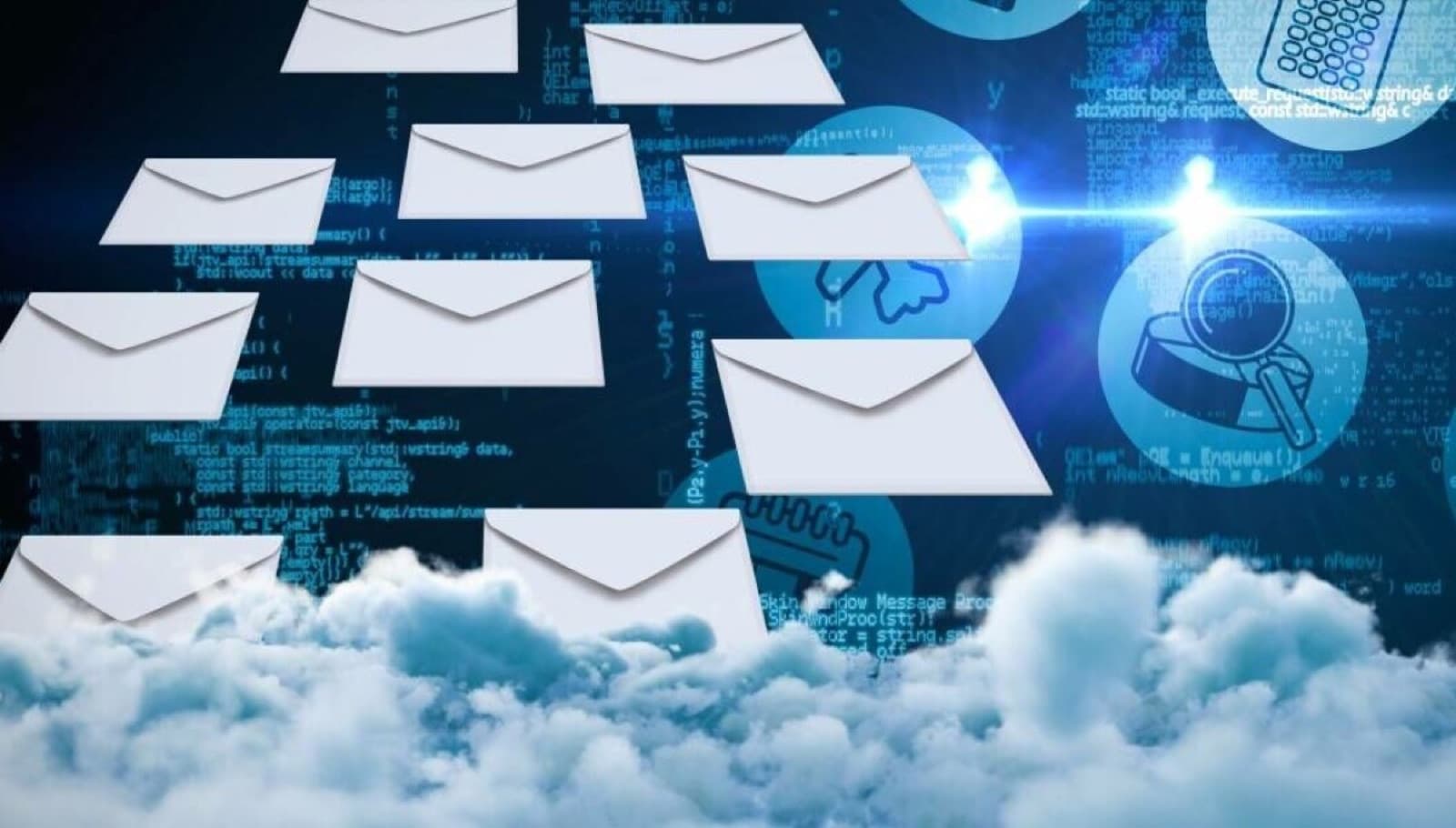 Image published with The Register on the decline of self-hosted email